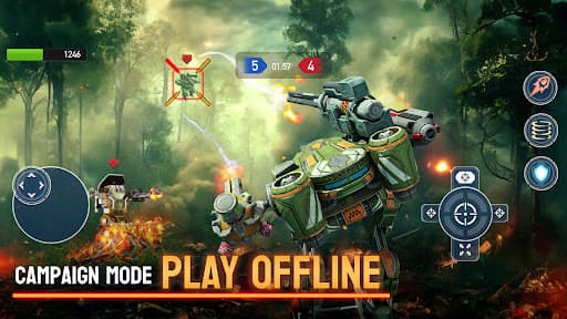 Mech Wars Online Robot Battles screenshot 9 - screenshot