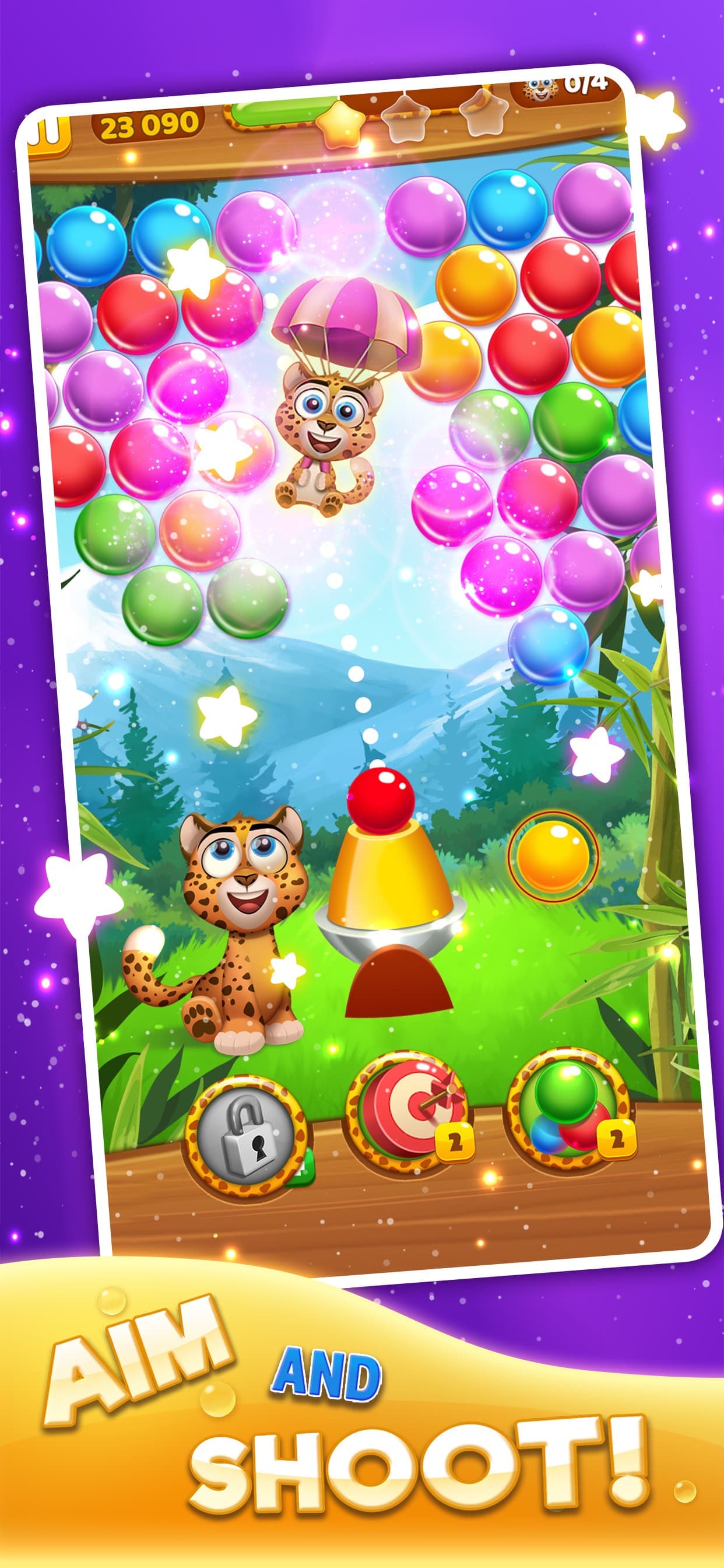 Bubble Pop: Wild Rescue screenshot 1 - screenshot