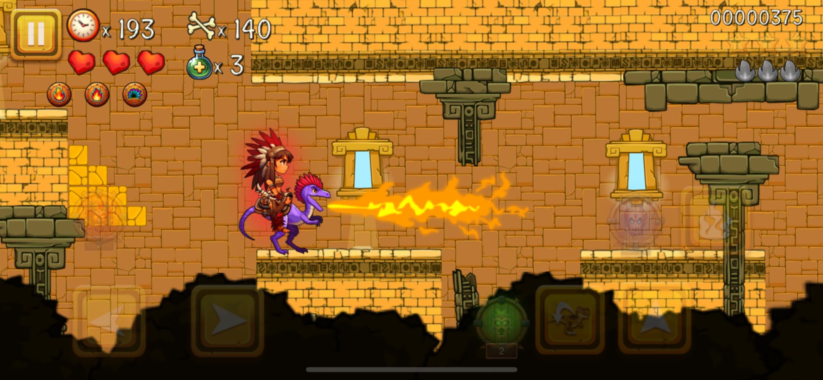 Super Tribe Boy: Dino Run screenshot 2 - screenshot