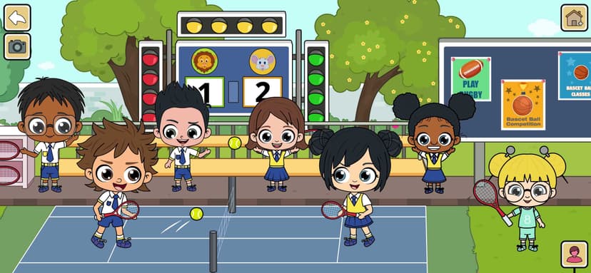 My Tizi School Cafe World Game screenshot 4 - screenshot