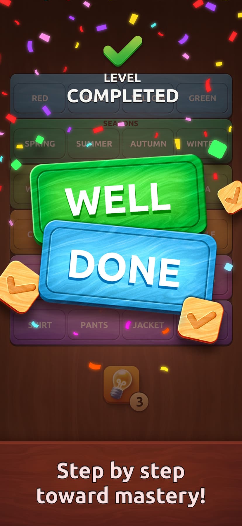 Associations - Colorwood Game screenshot 5 - screenshot