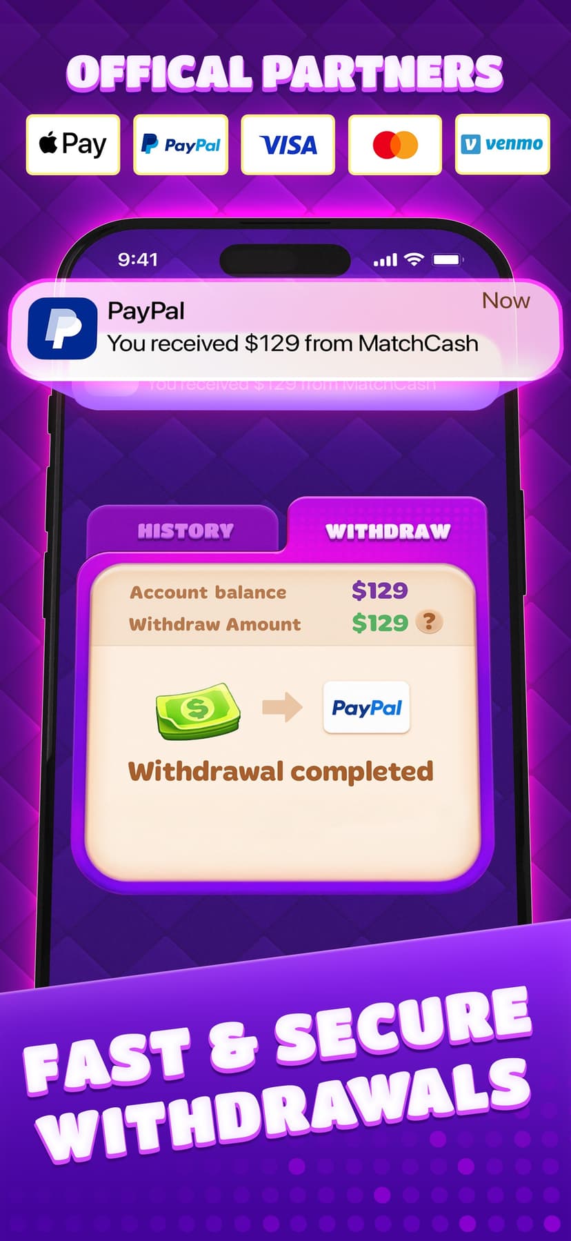 Match Cash: Real Money Games screenshot 3 - screenshot