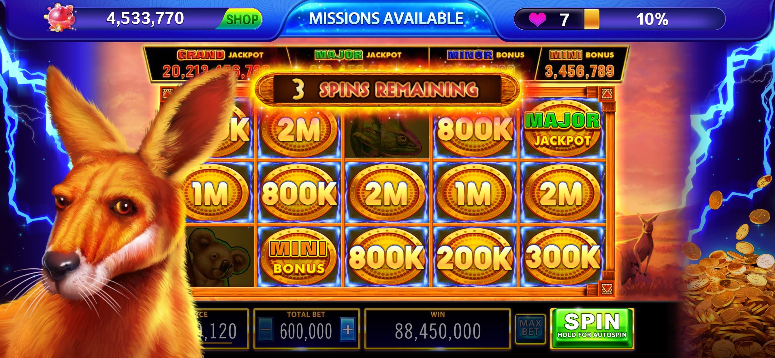 Thunder of Pyramid Slots screenshot 7 - screenshot