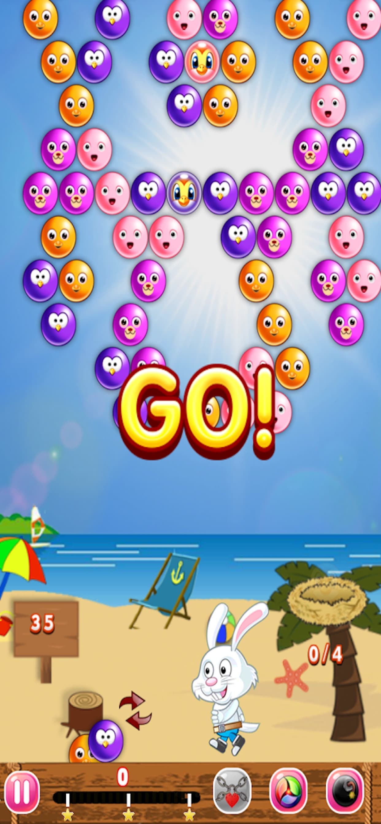 Baby Bubble Bird Rescue screenshot 1 - screenshot