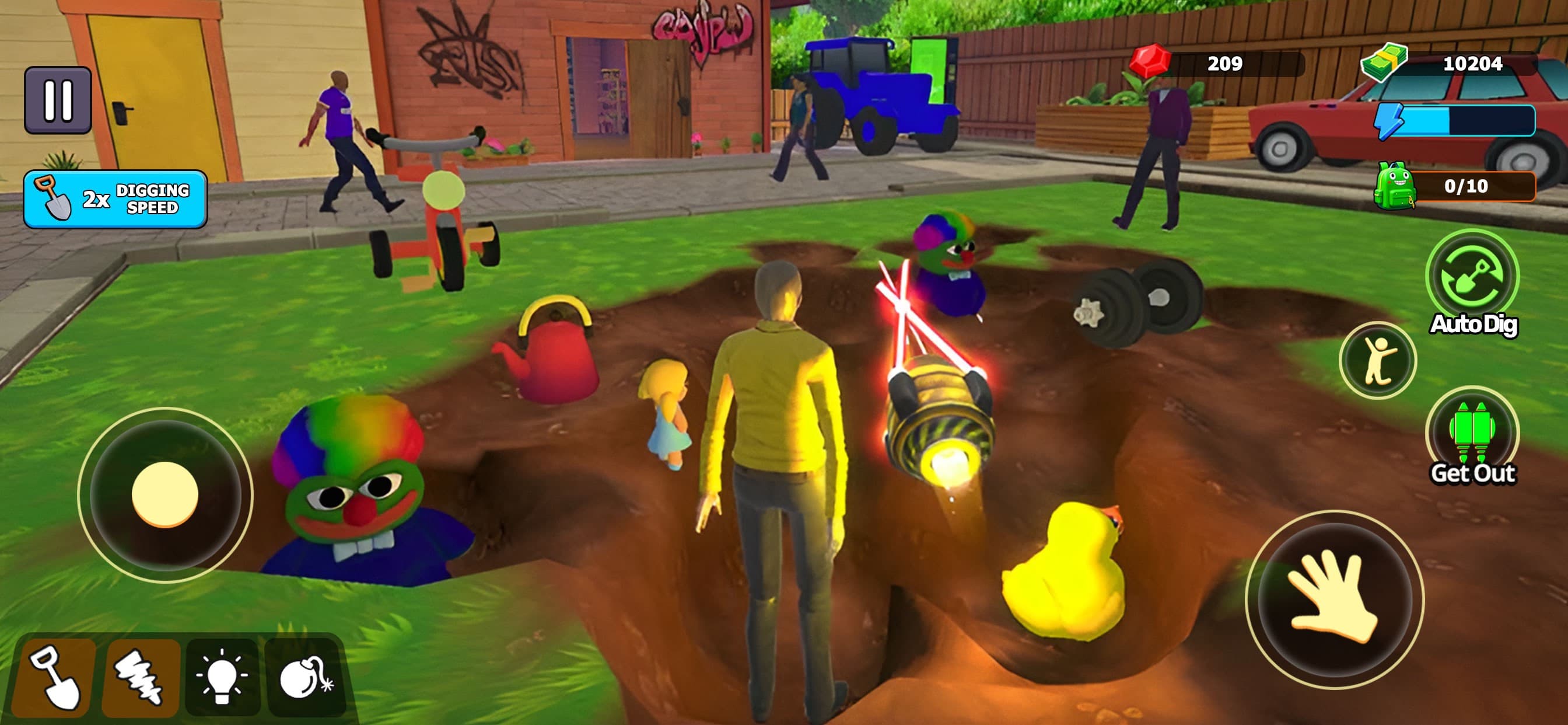 EarthMiner Hole Hunt 3D screenshot 1 - screenshot