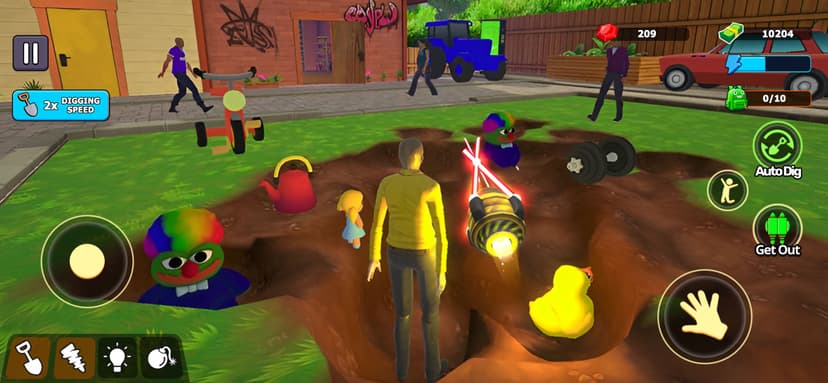 EarthMiner Hole Hunt 3D screenshot 1 - screenshot