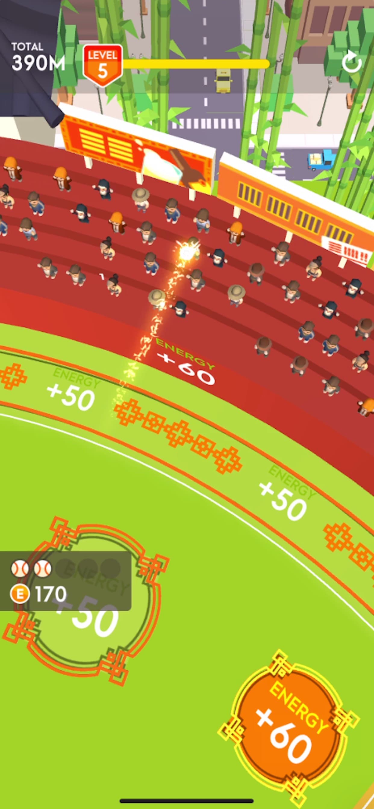 Kung Fu Ball! - BaseBall Game screenshot 2 - screenshot