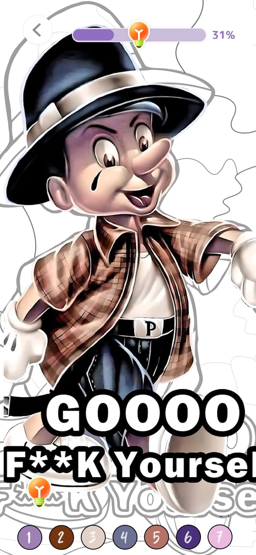 Meme Color: Paint by Number screenshot 9 - screenshot