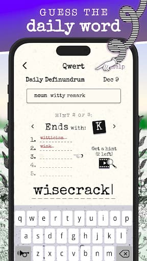 Qwert - The Typing Word Game screenshot 3 - screenshot