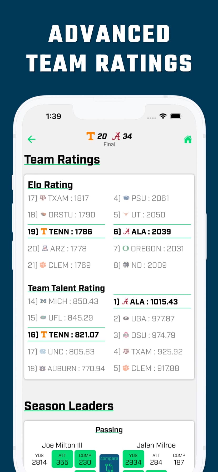 Ranked: College Football screenshot 7 - screenshot