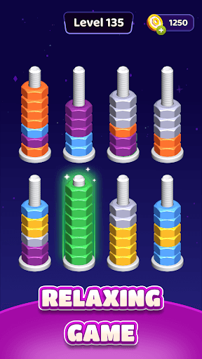 Nut Sort Blast: Color Puzzle screenshot 3 - screenshot