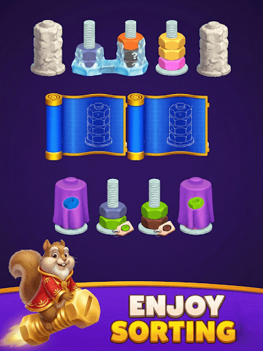 Nut Sort Puzzle: Color Sorting screenshot 9 - screenshot