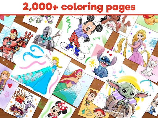 Disney Coloring World screenshot 9 - screenshot
