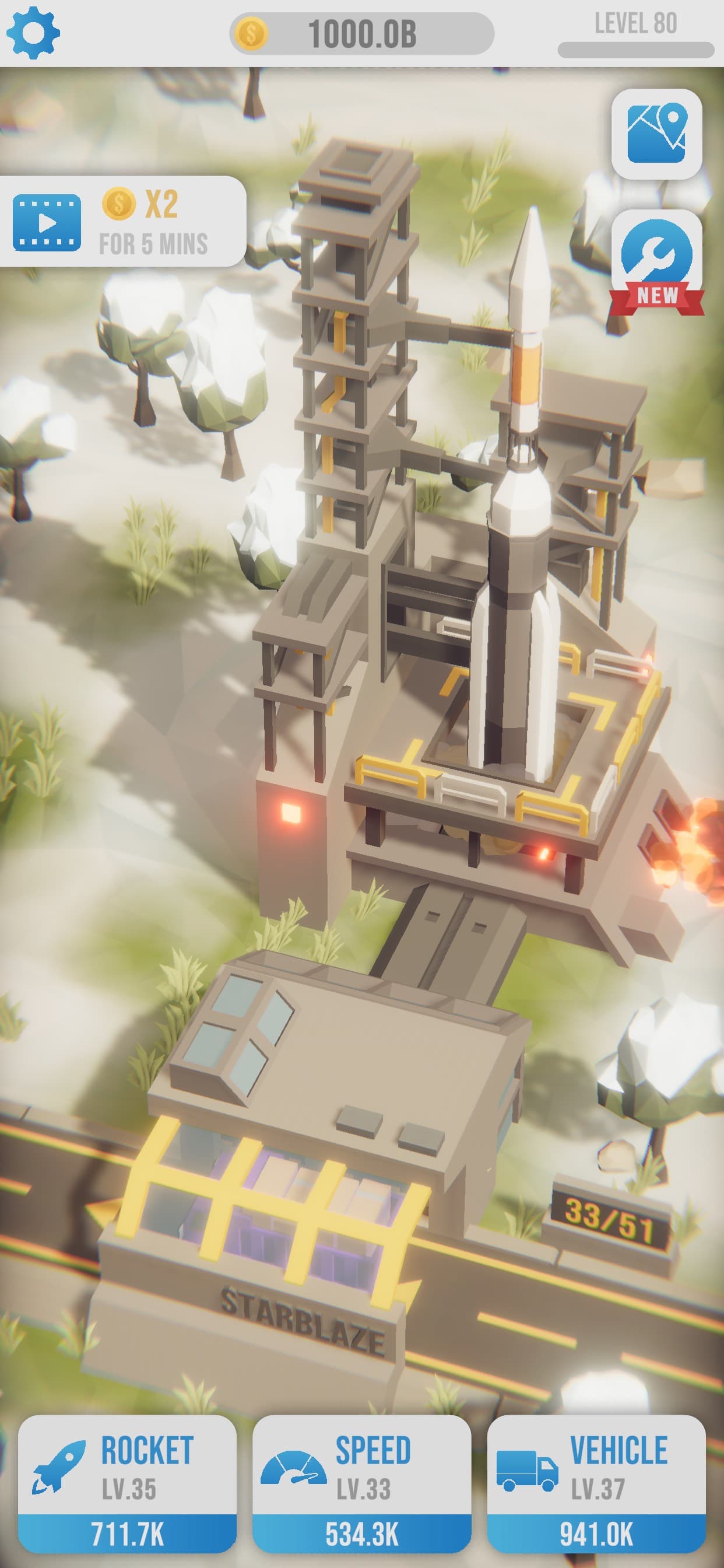 Idle Rocket Launch screenshot 2 - screenshot