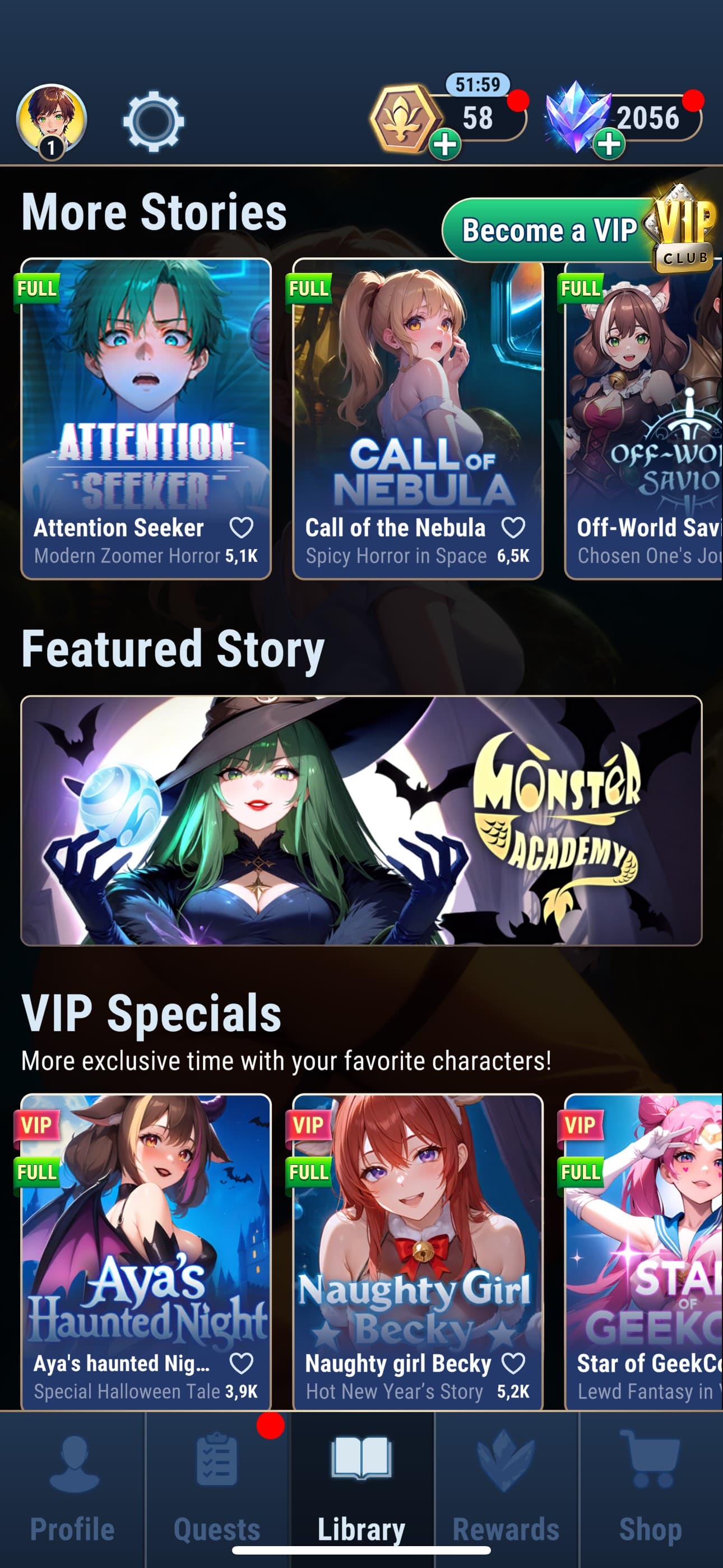 Anime Dating Sim: Story Games screenshot 5 - screenshot