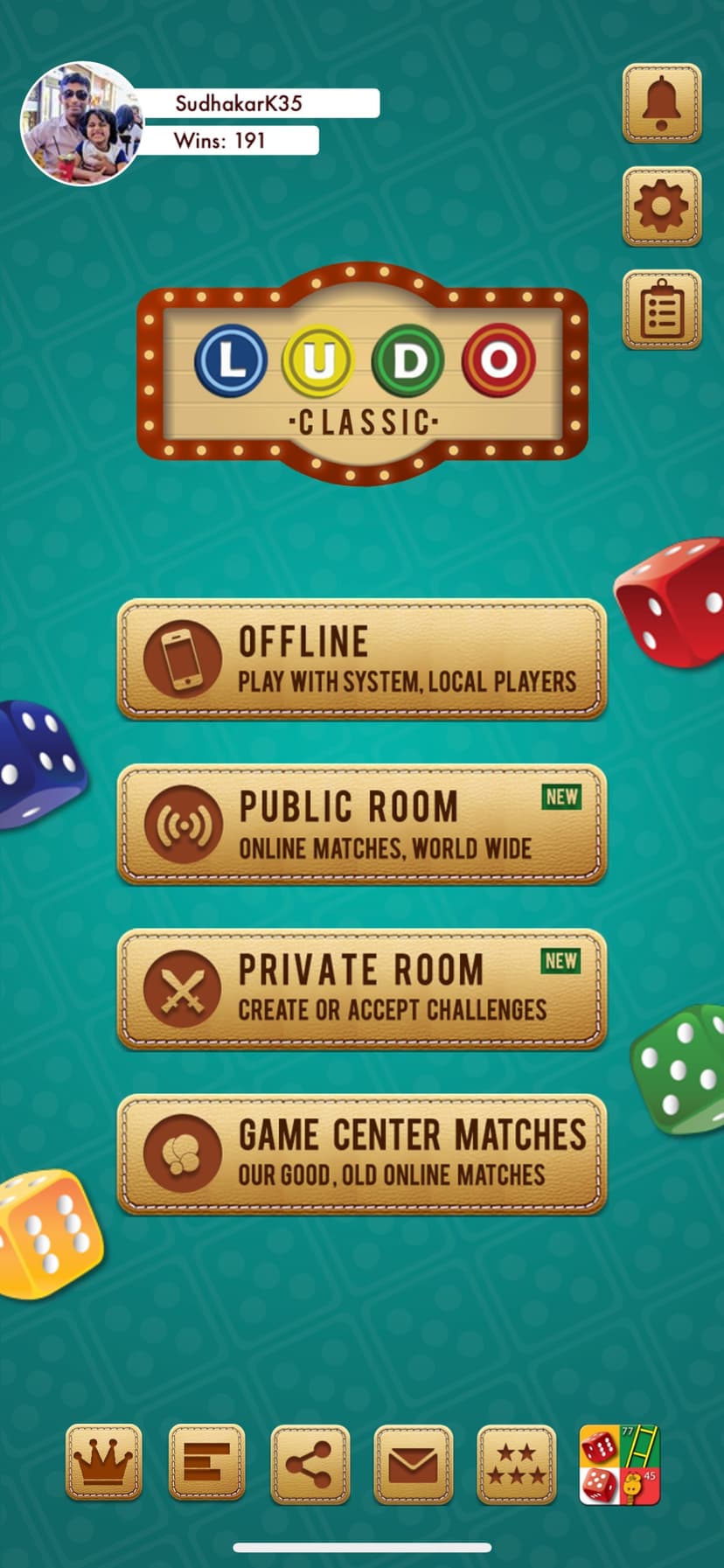 Classic Ludo Offline & Online screenshot 1 - screenshot