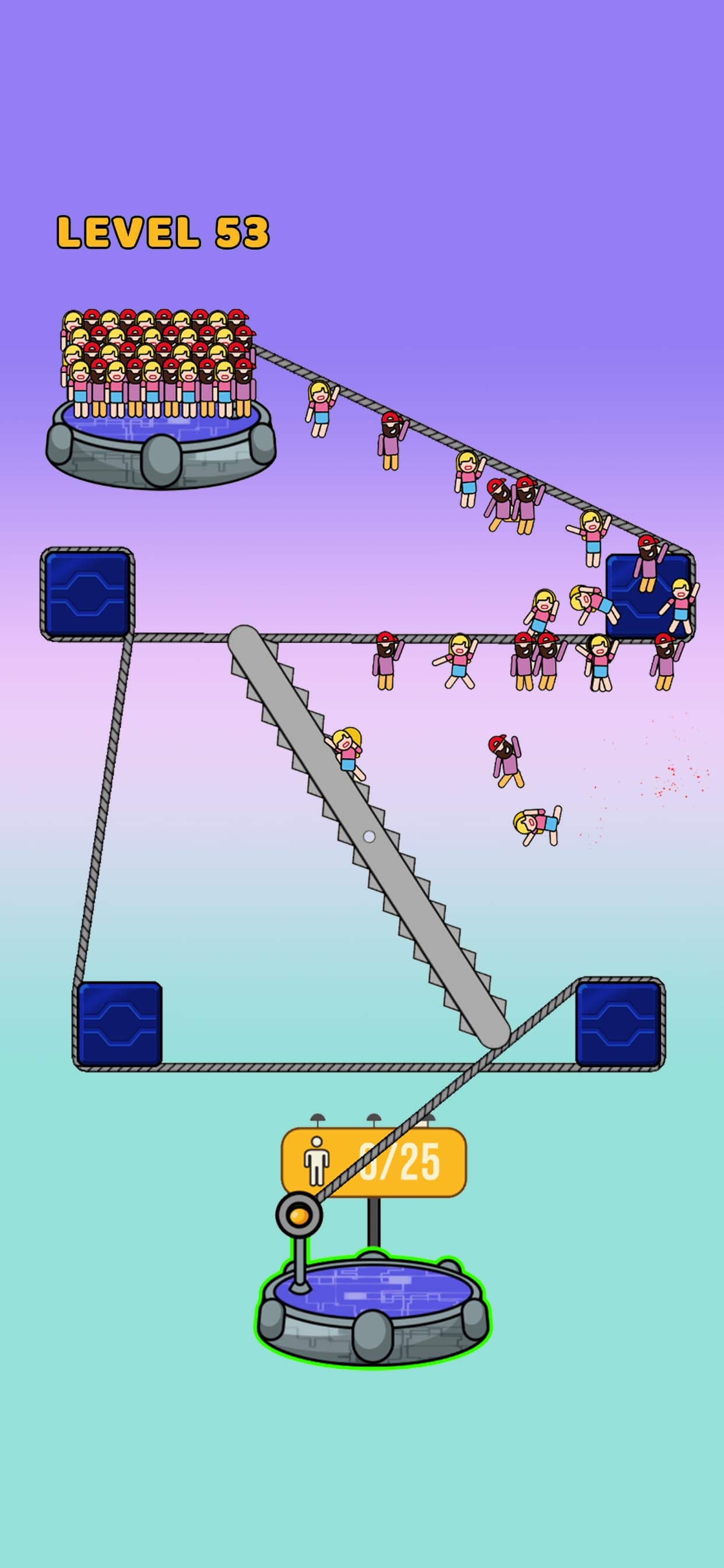 Rope Rescue! - Unique Puzzle screenshot 2 - screenshot