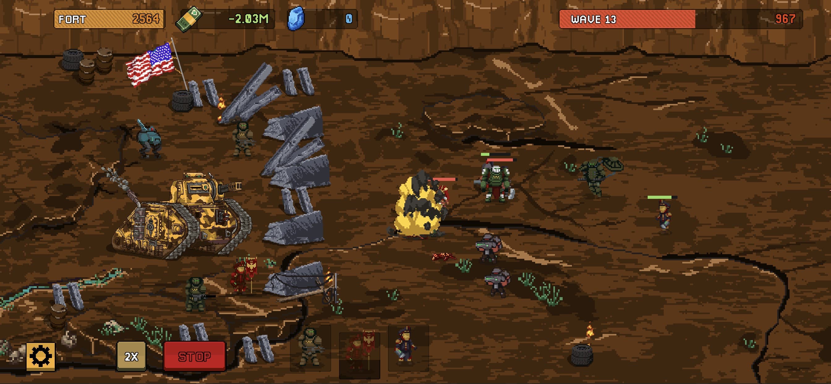 Fortress: Stickman Trenches screenshot 2 - screenshot