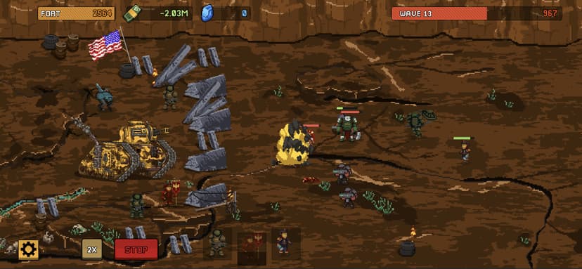 Fortress: Stickman Trenches screenshot 2 - screenshot