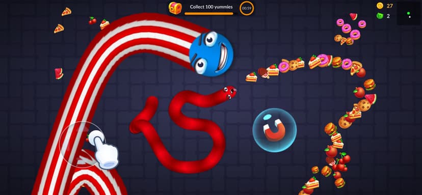 Amaze Snake: Gradient io Worms screenshot 3 - screenshot