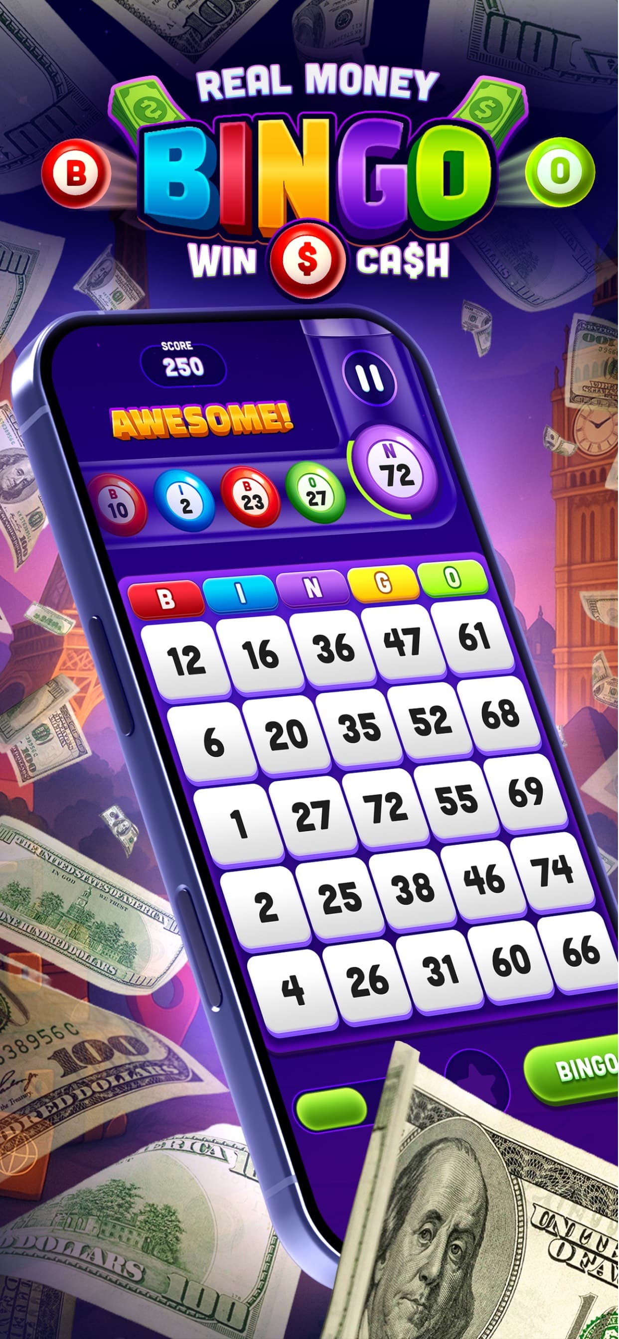 Real Money Bingo - Win Cash screenshot 7 - screenshot