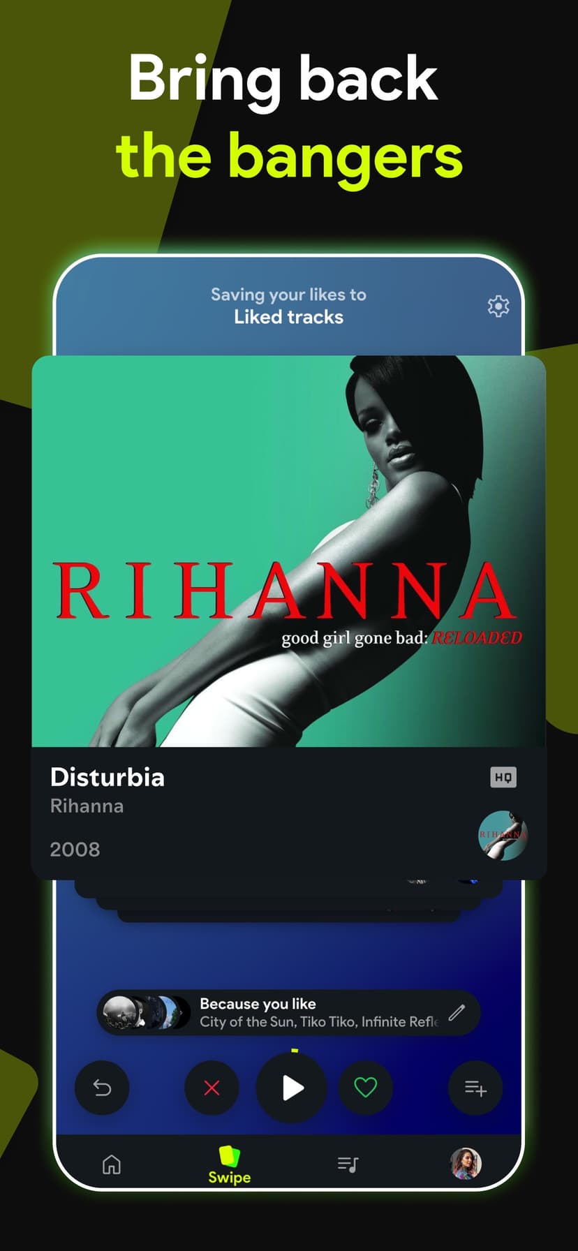 Swipefy: Find Music on Spotify screenshot 2 - screenshot
