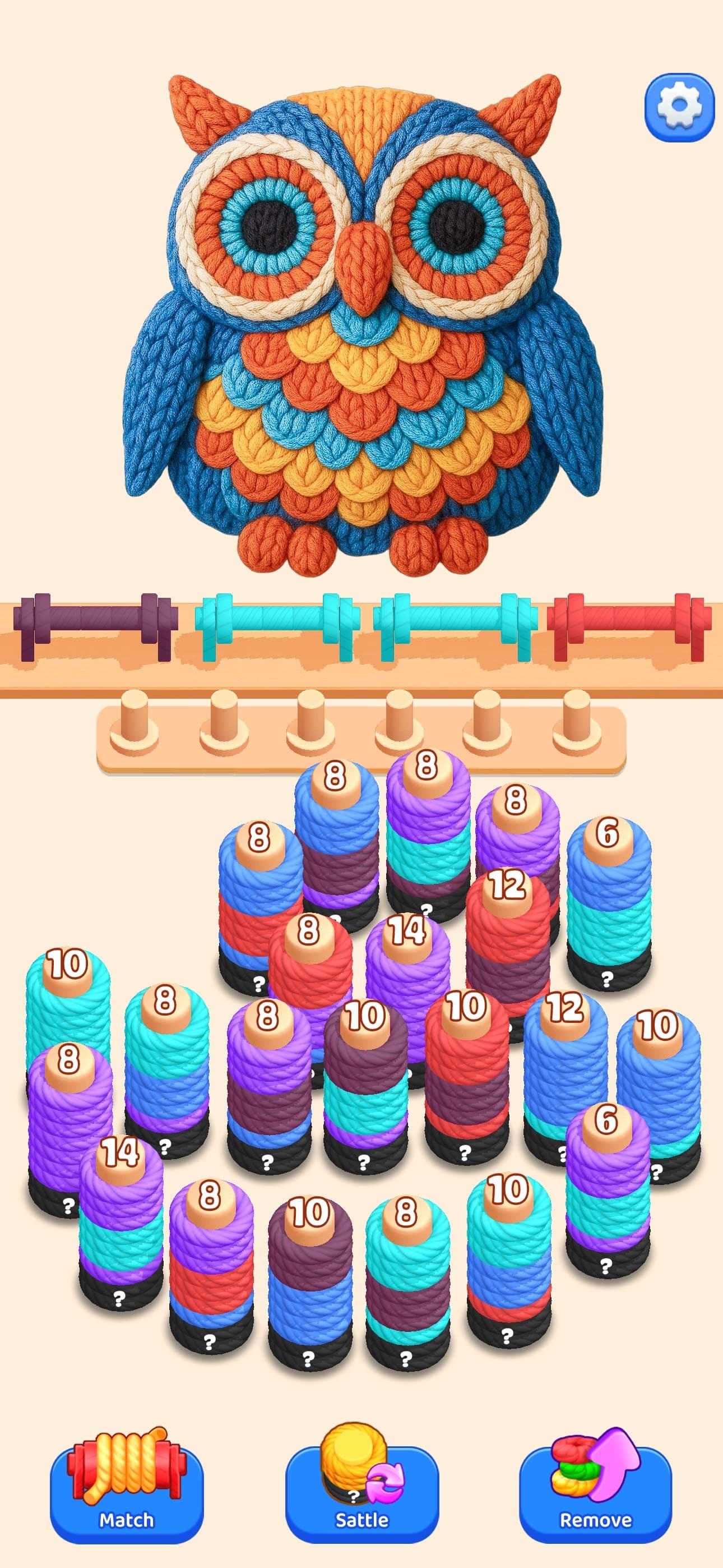 Wool Art - Yarn Puzzle Game 3D screenshot 4 - screenshot