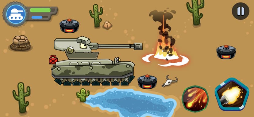 Tank Battle: Games for boys screenshot 2 - screenshot