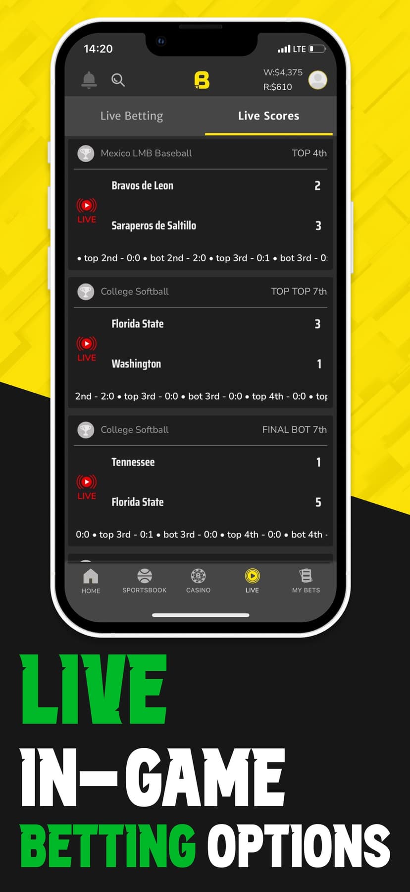 Bet On Sports screenshot 4 - screenshot