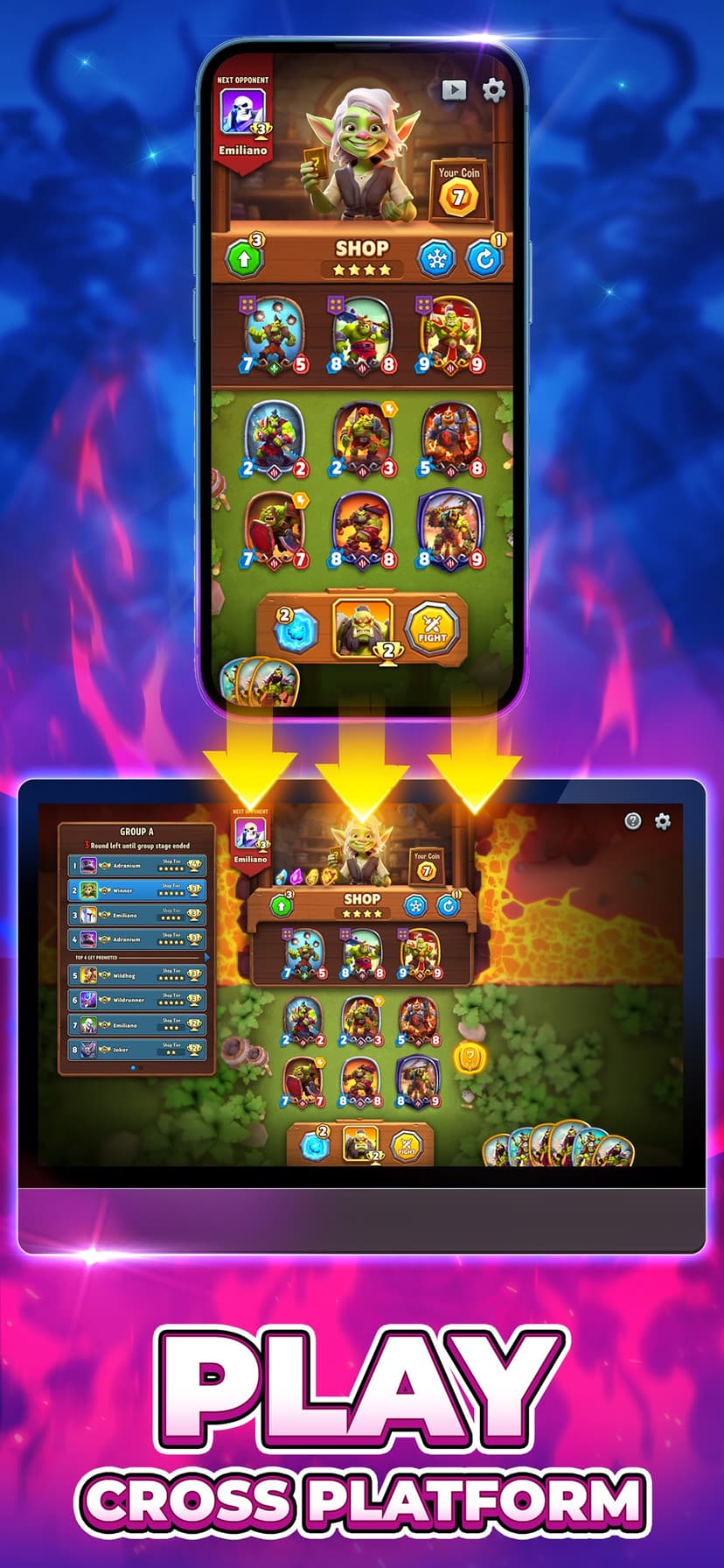 ARCANE RUSH: Auto Battler screenshot 5 - screenshot