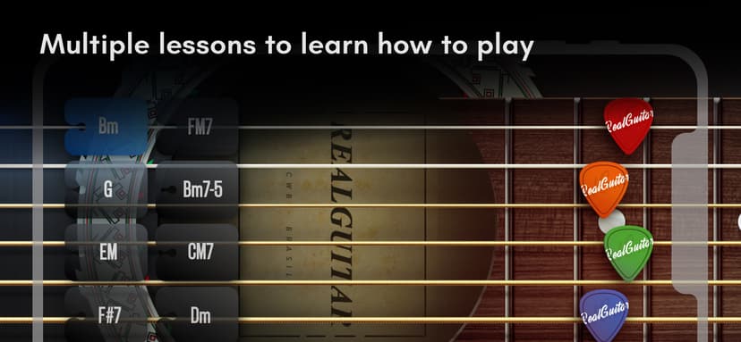 Real Guitar: lessons & chords screenshot 2 - screenshot