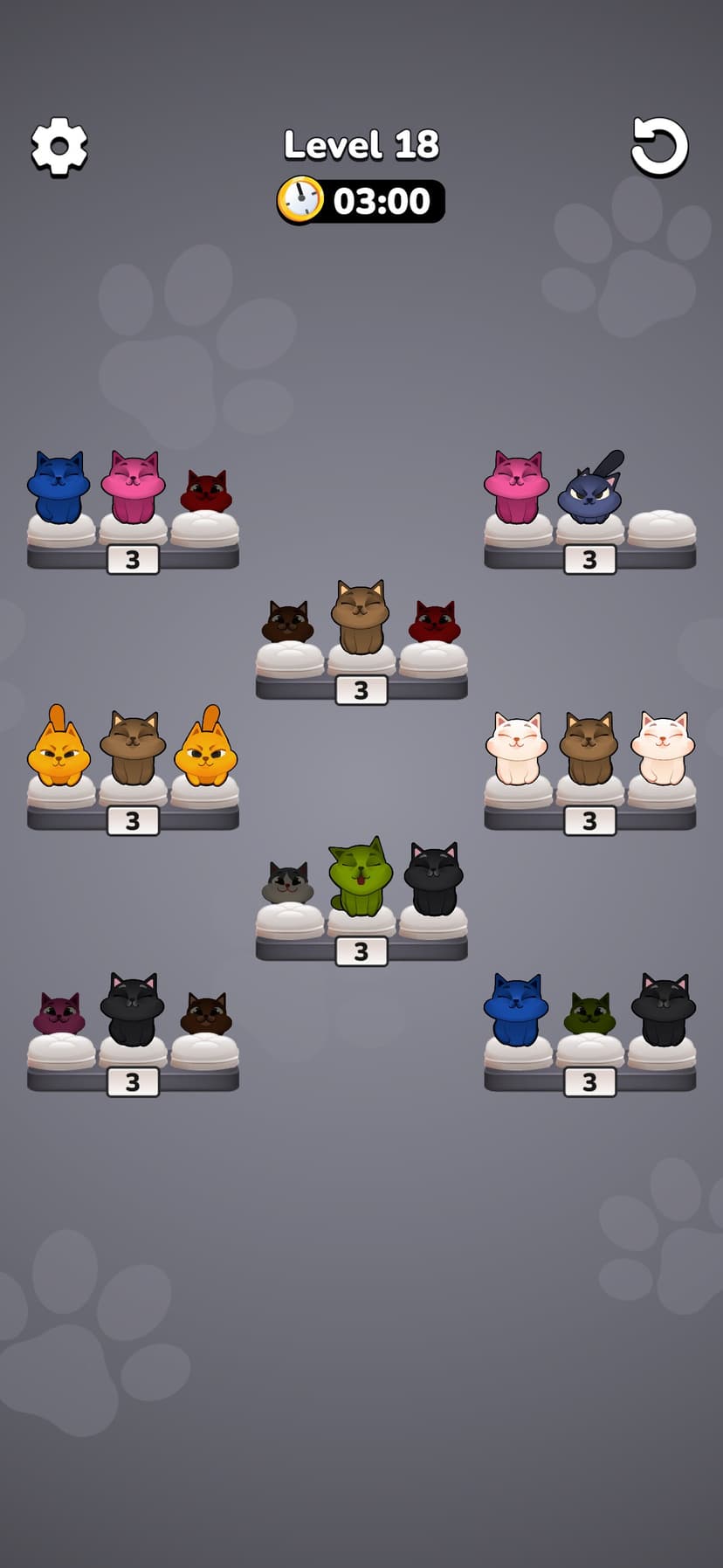 Cat Sort screenshot 1 - screenshot