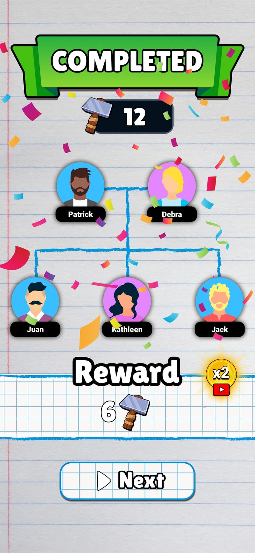 Family Tree! - Logic Puzzles screenshot 3 - screenshot