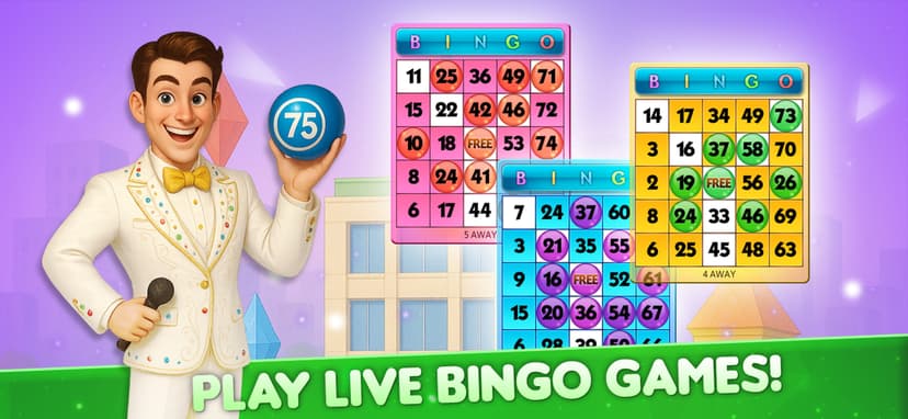 Bingo City 75: Bingo & Slots screenshot 1 - screenshot