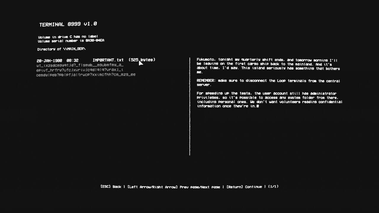 Null - screenshot