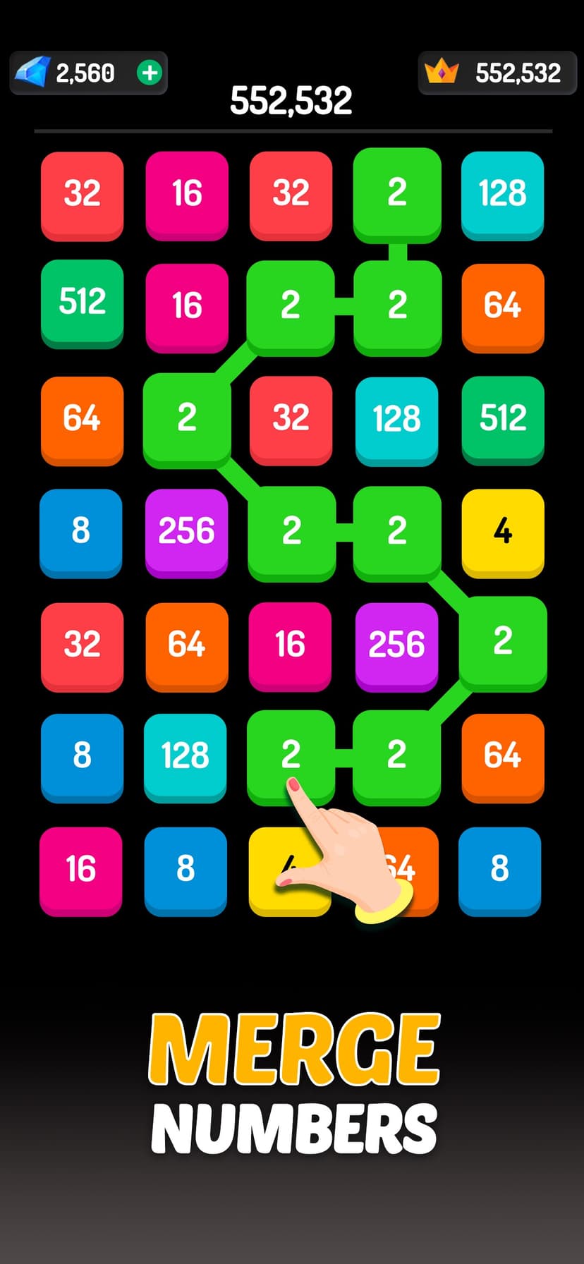 2248 - Number Puzzle Game screenshot 1 - screenshot
