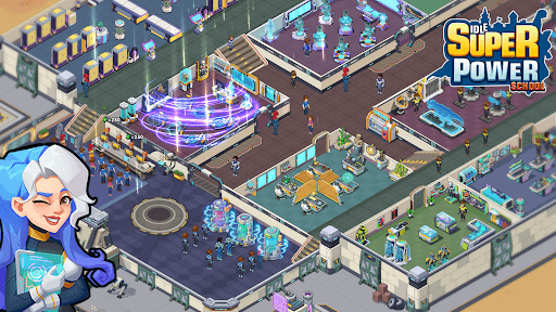 Idle Superpower School screenshot 1 - screenshot