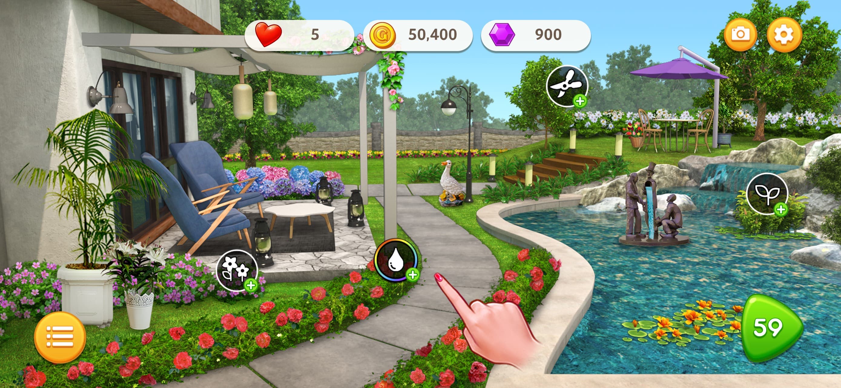 My Home Design : Garden Life screenshot 9 - screenshot