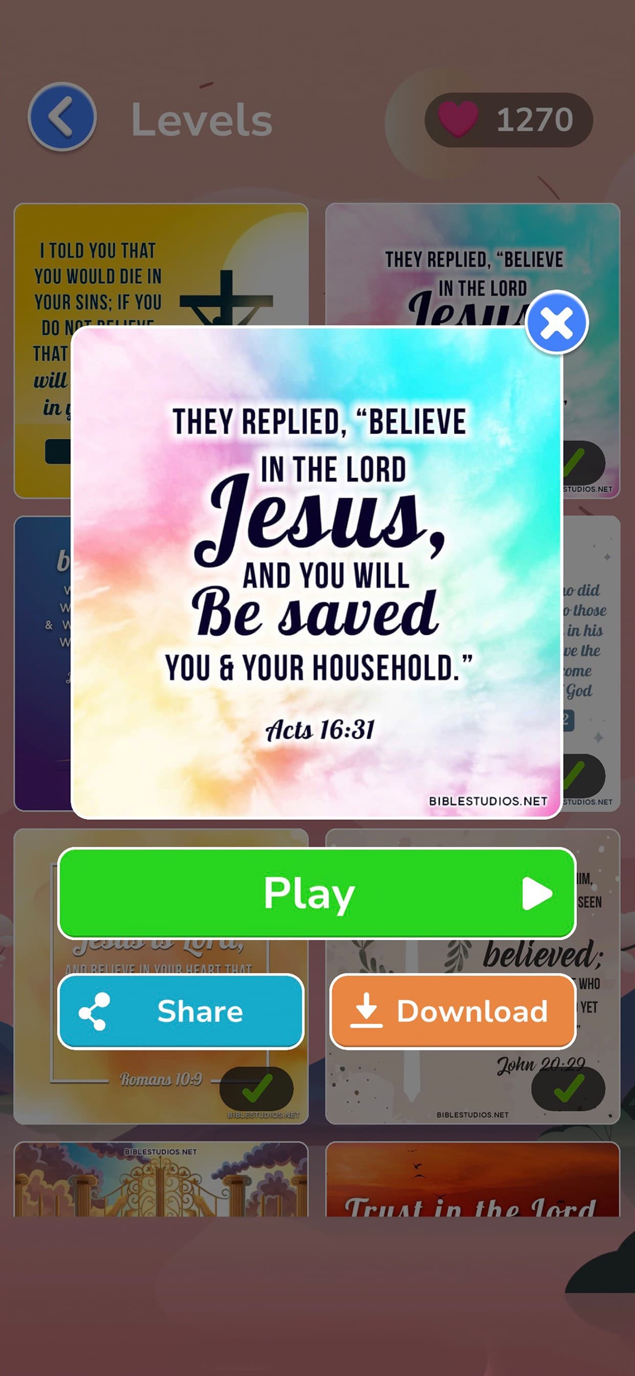 Bible Word Search Games screenshot 9 - screenshot