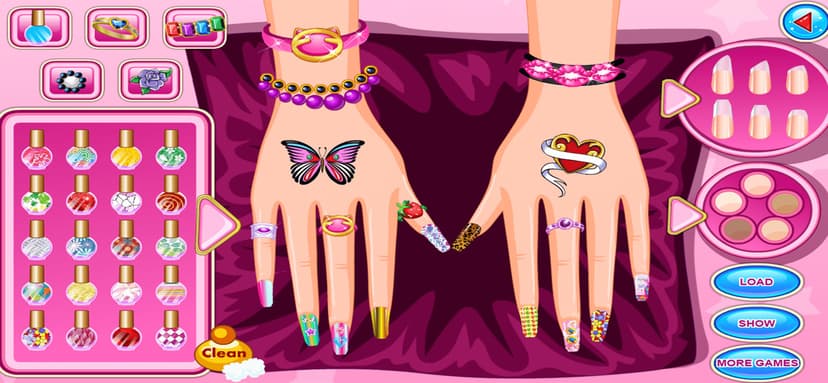 My Fashion Nail Salon Game screenshot 1 - screenshot