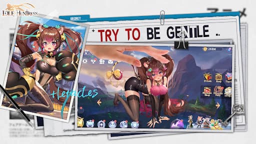 Idle Huntress: Girl's Land screenshot 5 - screenshot