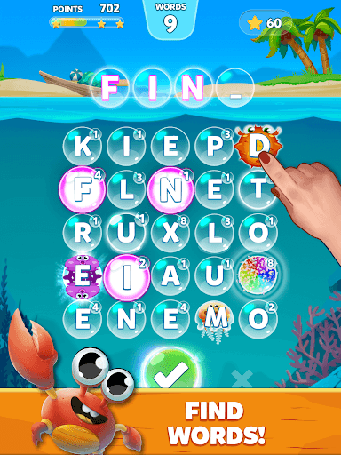 Bubble Words - Word Games Puzz screenshot 13 - screenshot