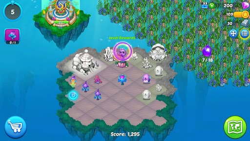 Merge Mermaids-magic puzzles screenshot 8 - screenshot