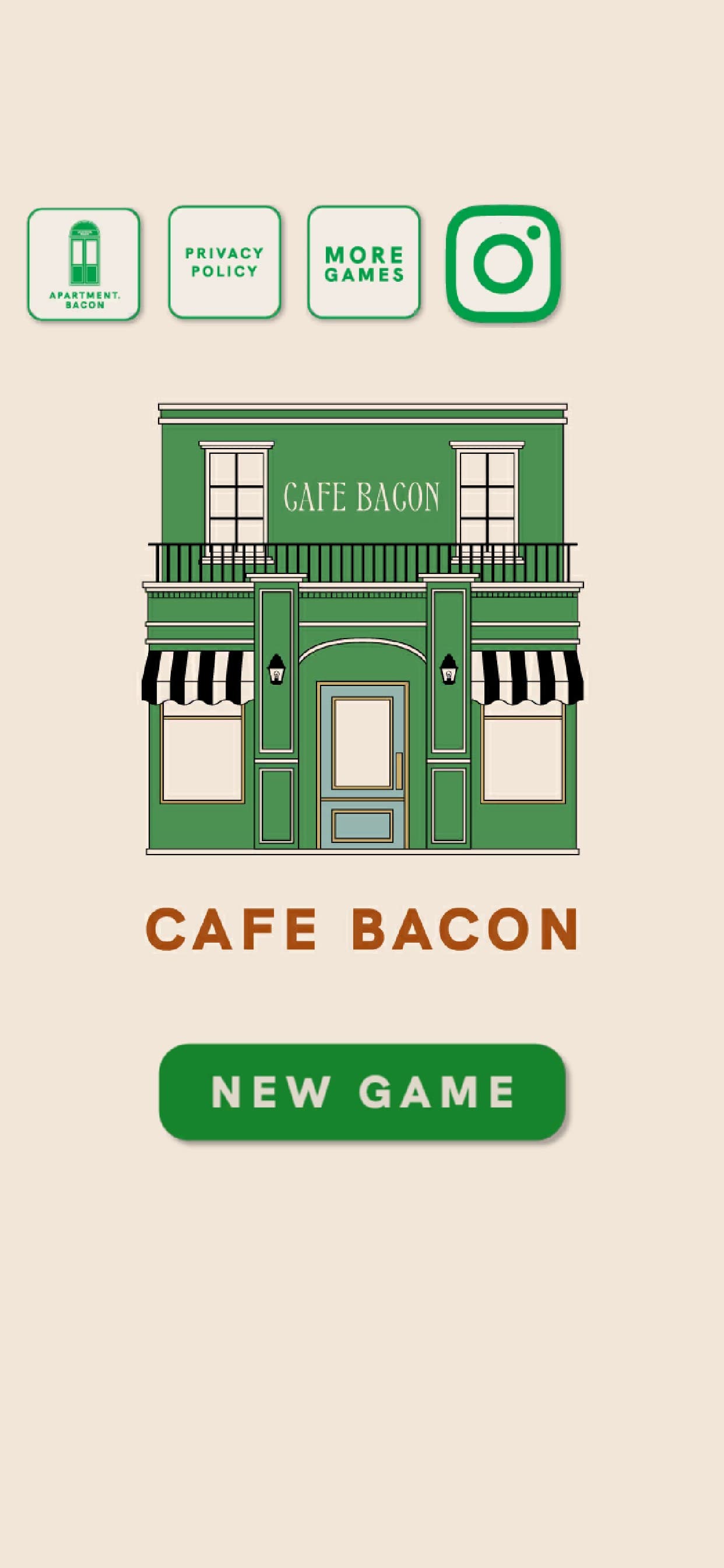 CAFE BACON : ROOM ESCAPE screenshot 1 - screenshot