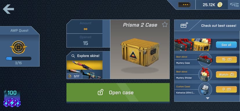 Case Opener - skins simulator screenshot 7 - screenshot