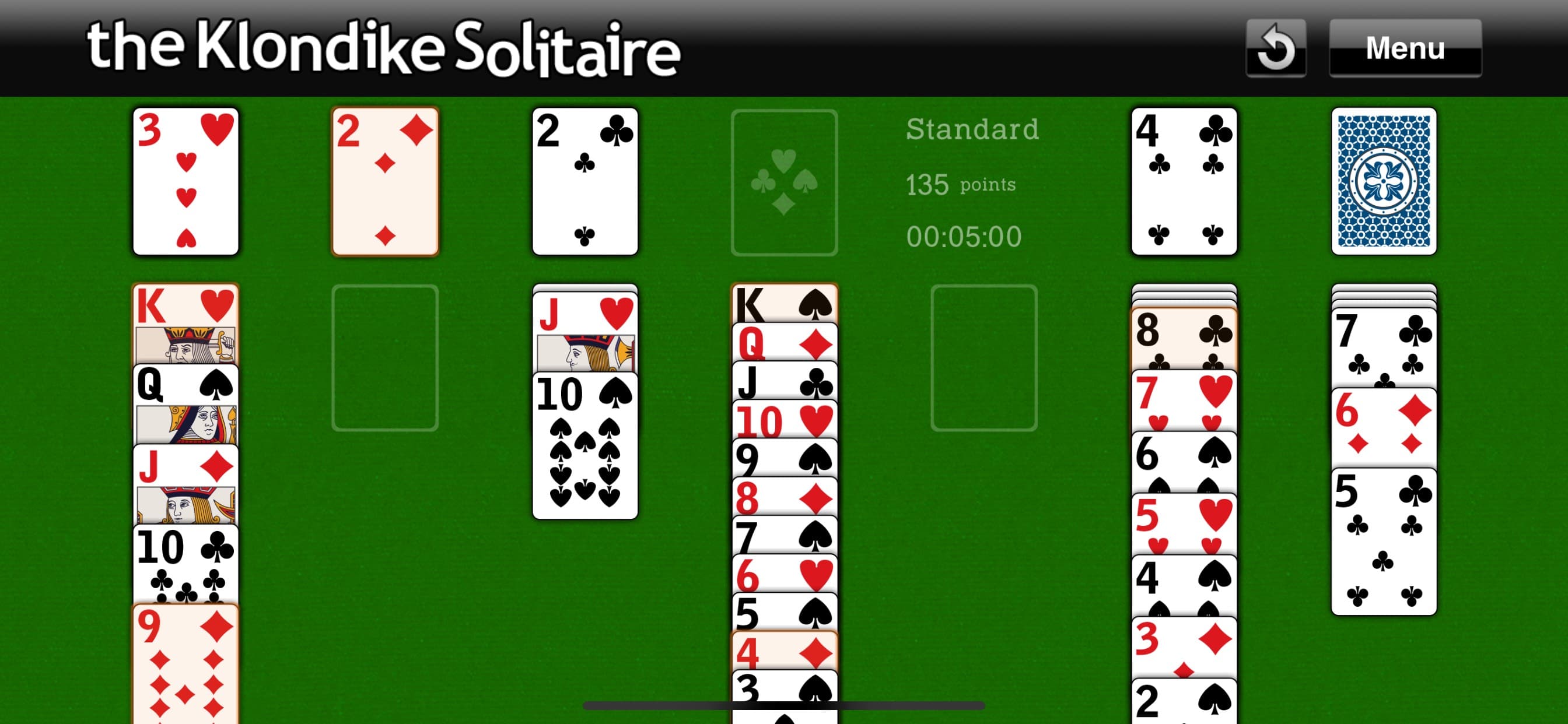 The Klondike Solitaire screenshot 5 - screenshot