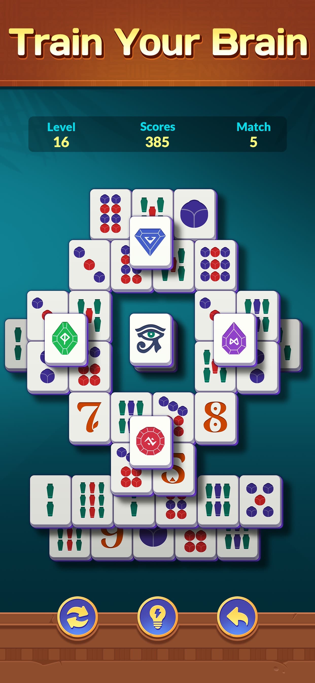 Pyramid Mahjong:Match Tile screenshot 2 - screenshot