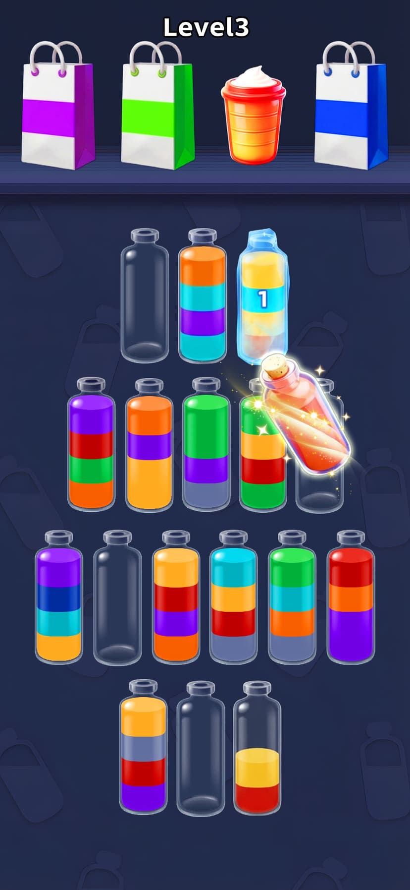 Water Jam Sort - Match Puzzle screenshot 9 - screenshot