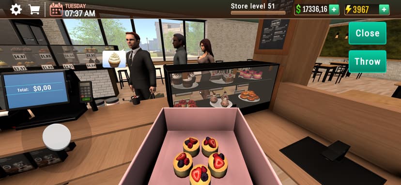 Coffee Shop Simulator 3D Cafe screenshot 1 - screenshot