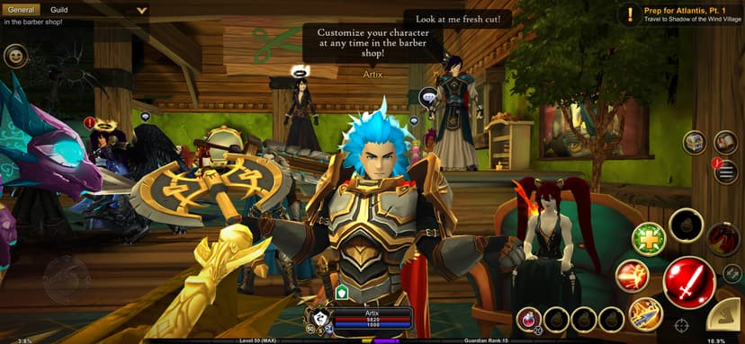 AdventureQuest 3D MMORPG screenshot 5 - screenshot